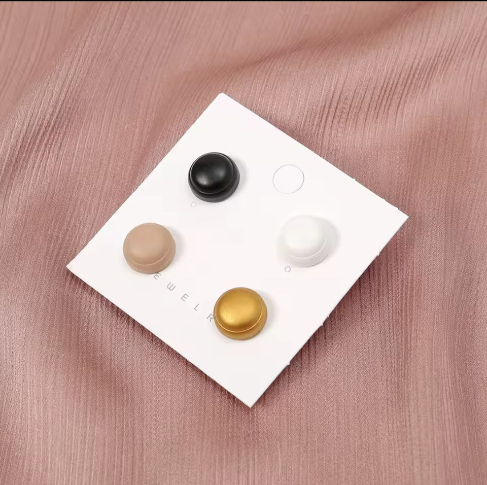 Anti snag hijab magnets (pack of 4)