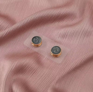 Anti snag hijab magnets pack of 2 Marble design