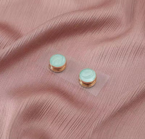 Anti snag hijab magnets pack of 2 Marble design