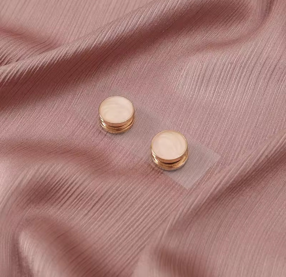 Anti snag hijab magnets pack of 2 Marble design