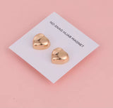 Heart shaped anti snag magnets 1 pair