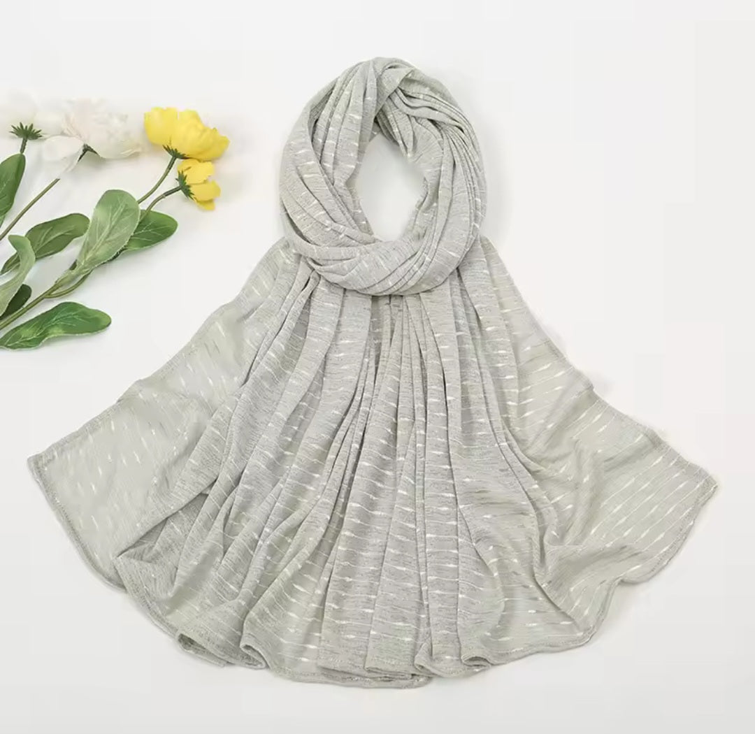 Soft stretch scarf