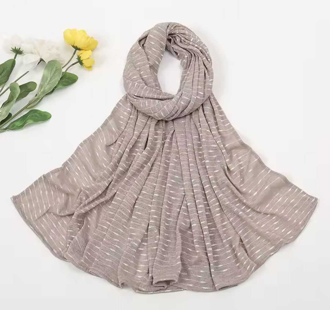 Soft stretch scarf